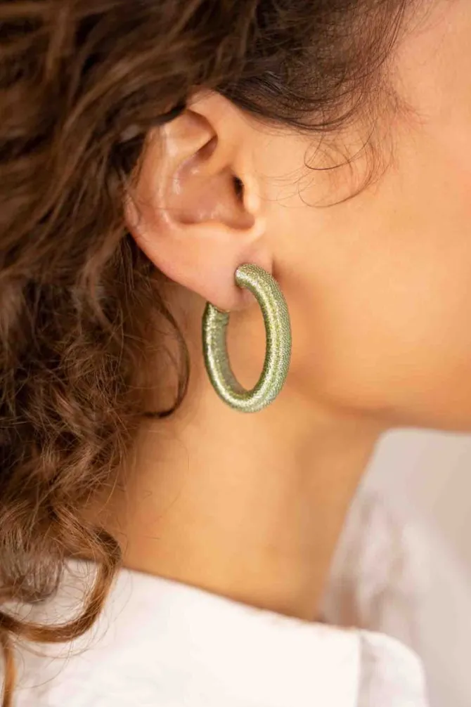 Mint Oorbellen Creool Amara M