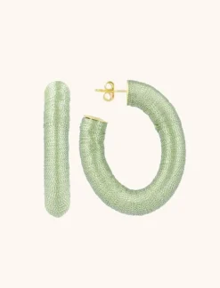 Mint Oorbellen Creool Amara L