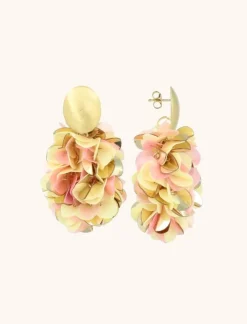 Mix Roze Oorbellen Sas Sequin Ovaal M