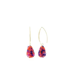 Mixed Koningsblauwe Oorbellen Amy Glassberry Cone Xs