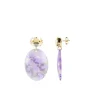 Mixed Lila Oorbellen Celia Bugle L Strass Shadow