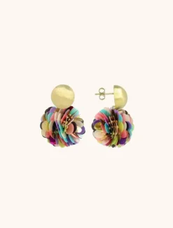 Multi Mix Oorbellen Sequin Globe S