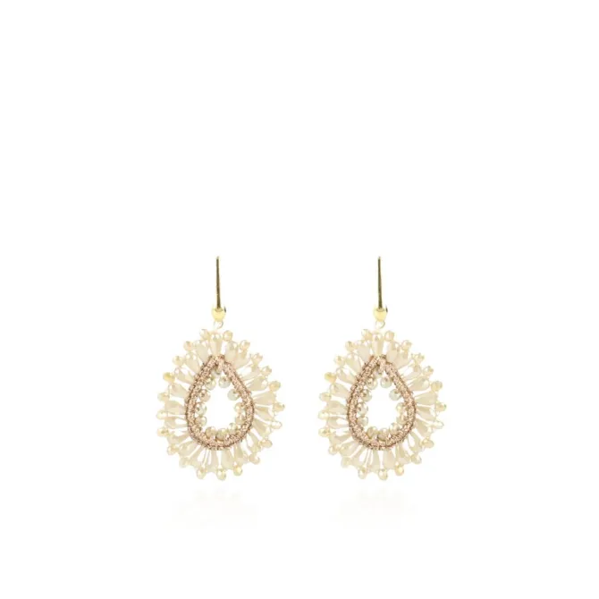 Nude Oorbellen Silk Drop S