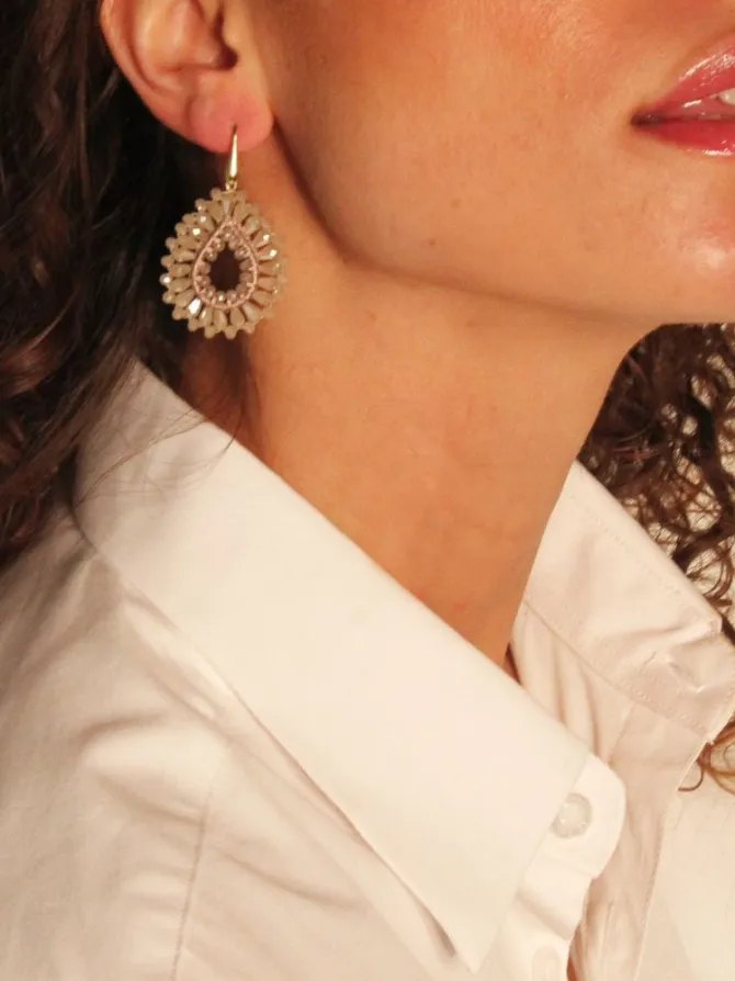 Nude Oorbellen Silk Drop S