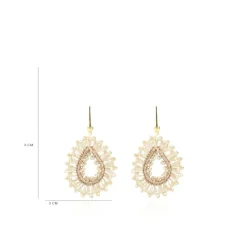 Nude Oorbellen Silk Drop S