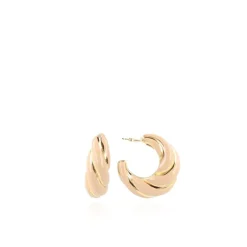 Nude Oorbellen Twist Creole M