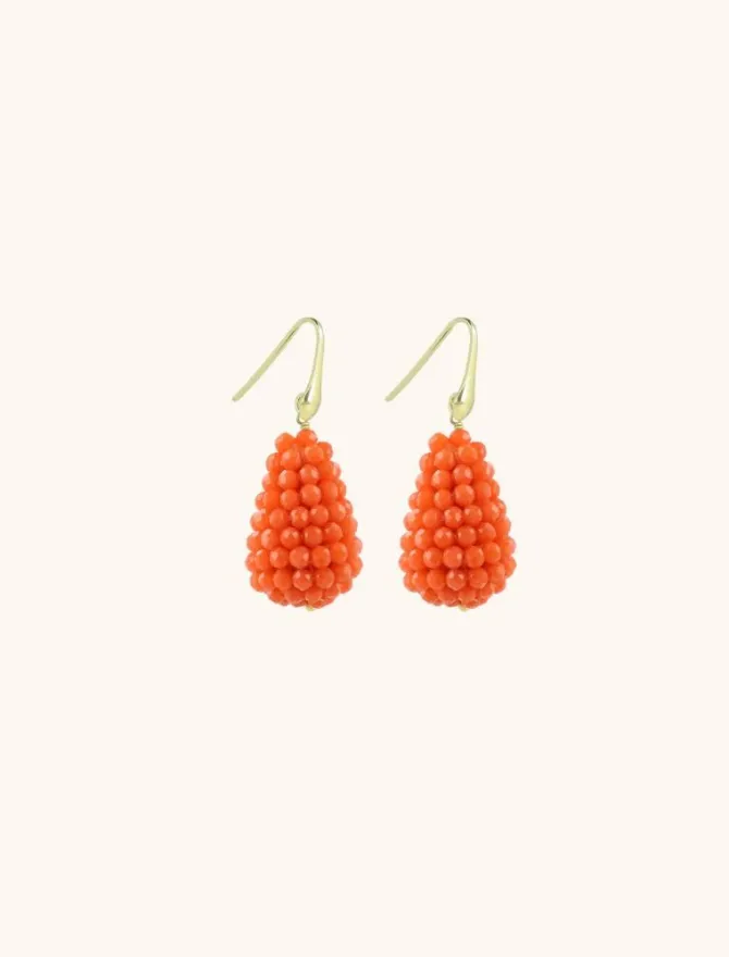 Oranje Oorbellen Amy Cone Xs