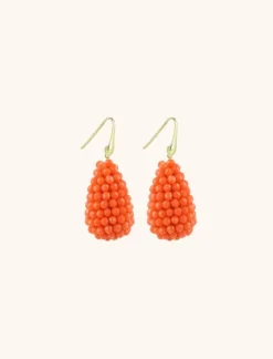 Oranje Oorbellen Amy Cone S
