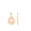 Oranje Oorbellen Glassberry Babs Open Drop S