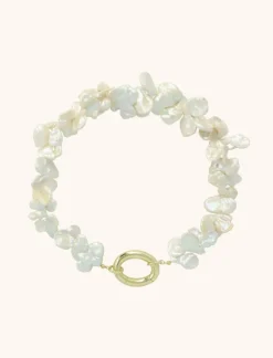 Parel Ketting Asymmetrisch Xl