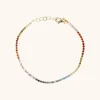 Regenboog Tennis Armband