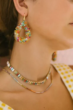 Regenboog Tennis Ketting