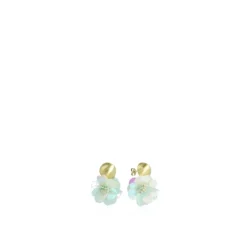 Sequin Oorbellen Holo Mint Laure Globe S