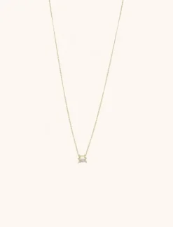 Strass Ketting Crystal Baguette