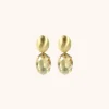 Strass Oorbellen Amelie Ovaal Shadow