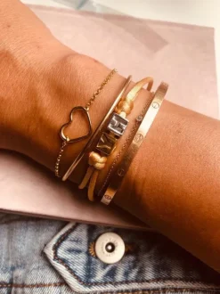 Symbool Armband Open Hart