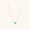 Symbool Ketting Hart Groen