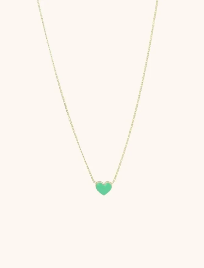 Symbool Ketting Hart Groen