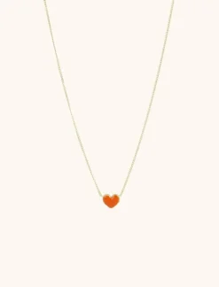 Symbool Ketting Hart Oranje