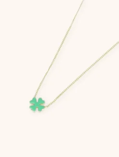 Symbool Ketting Klaver Groen