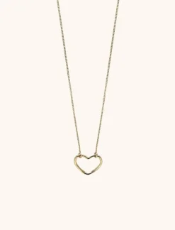 Symbool Ketting Open Hart