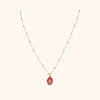Symbool Madonna Rood Ketting