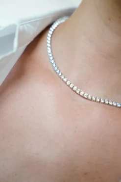 Tennis Ketting Kristal L