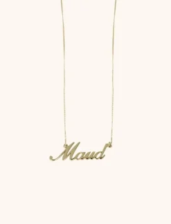 Vintage Naam Ketting 8 - 10 Letters