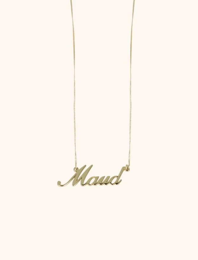 Vintage Naam Ketting 8 - 10 Letters
