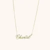 Vintage Naam Ketting 5-7 Letters