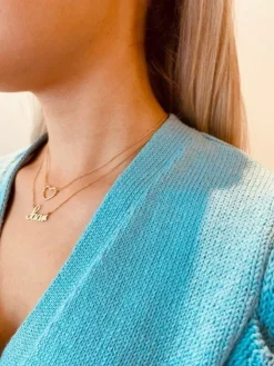 Vintage Naam Ketting 1-4 Letters