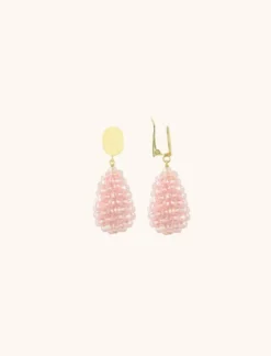 Zacht Roze Oorbellen Amy Cone Xs Clip