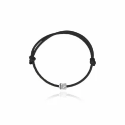 Zilveren Initial Cube Armband